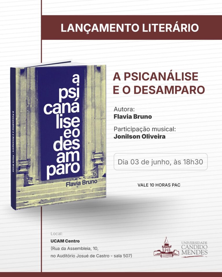 A Psicanálise e o Desamparo – Flavia Bruno