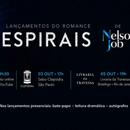 Lançamento: Espirais, novo romance de Nelson Job